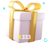 Receba seus bônus de boas-vindas no X333